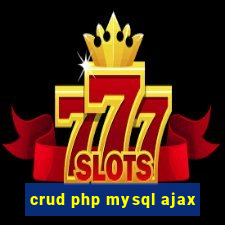 crud php mysql ajax